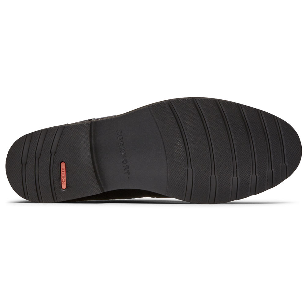 Oxfords Rockport Mens - Sharp & Ready 2 Plain Toe Black - Philippines ZJFG-58697